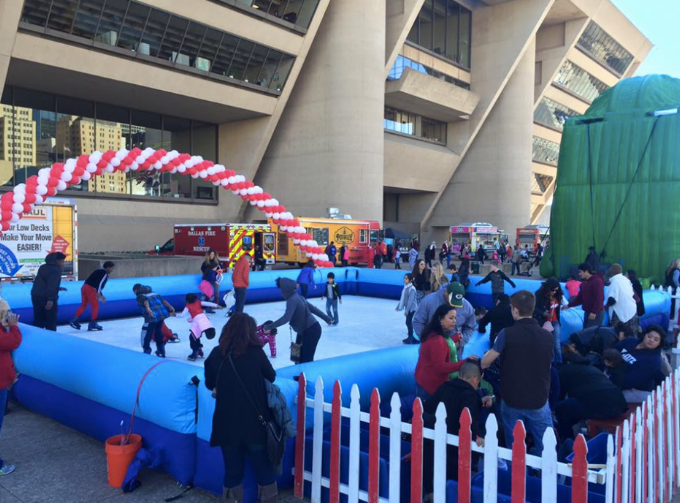 Classic Holiday Ice Rink Rentals