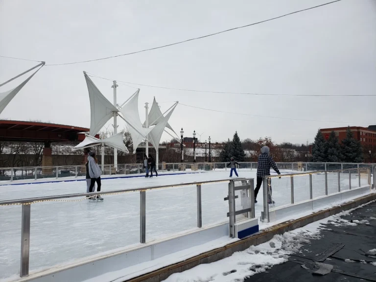 Downtown Cuyahoga Falls Ice Skating Rink