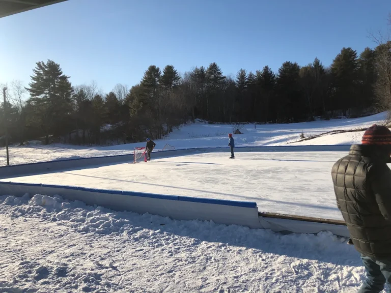 Etna public ice rink