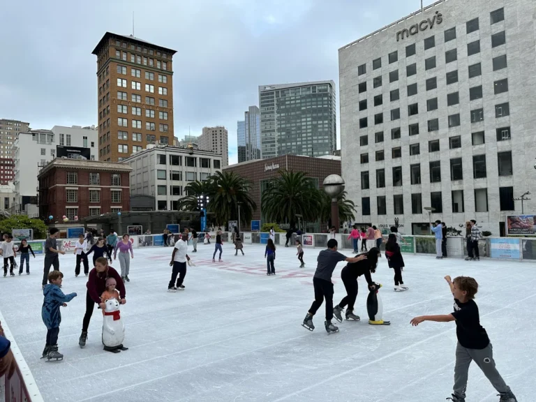 Holiday Ice Rink In Union Square