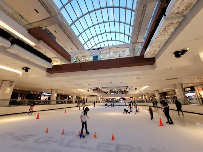 Ice at the Galleria