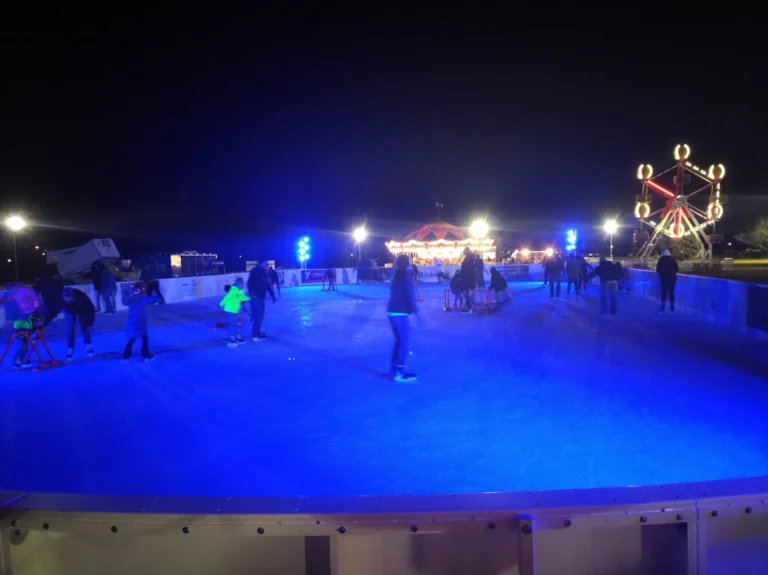 Winterfest Ice Skating Rink At Cooper River Park
